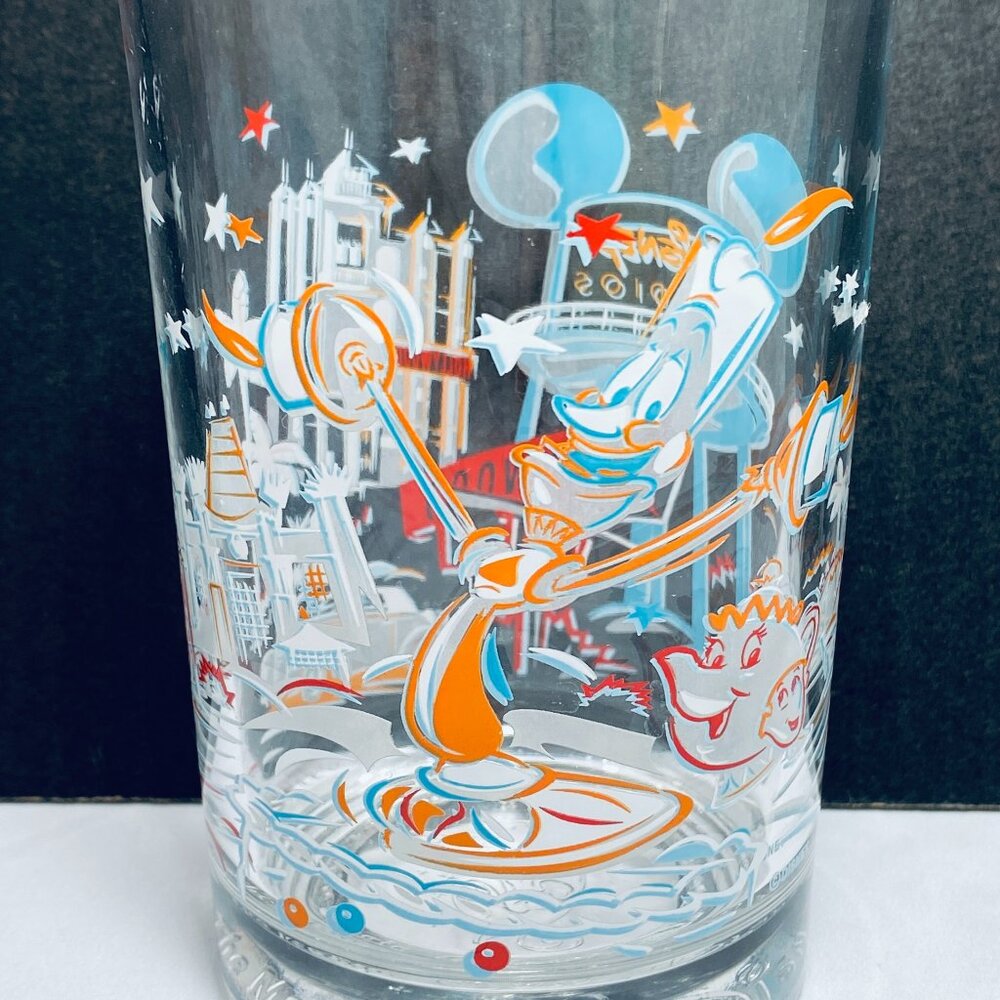 VNTG Walt Disney World's 25th Anniv 1996 Collectible 5" Glass Disney Studios